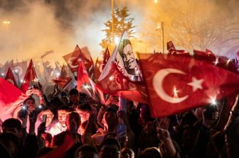 Manifestazioni a favore del Chp a Istanbul