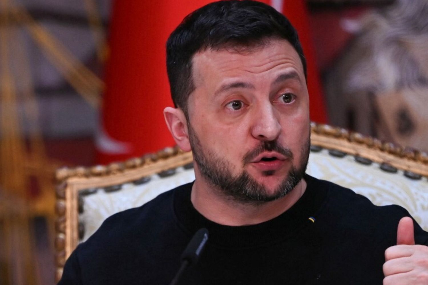 Il presidente ucraino Volodymyr Zelensky