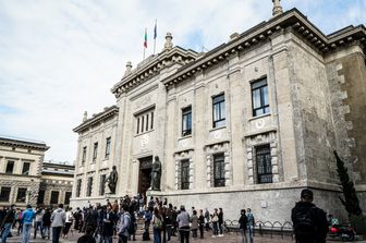 Il palazzo che ospita la procura di Bergamo