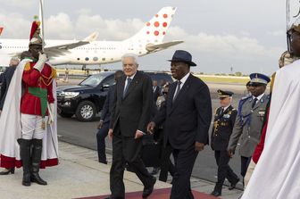Mattarella in visita in Costa d'Avorio