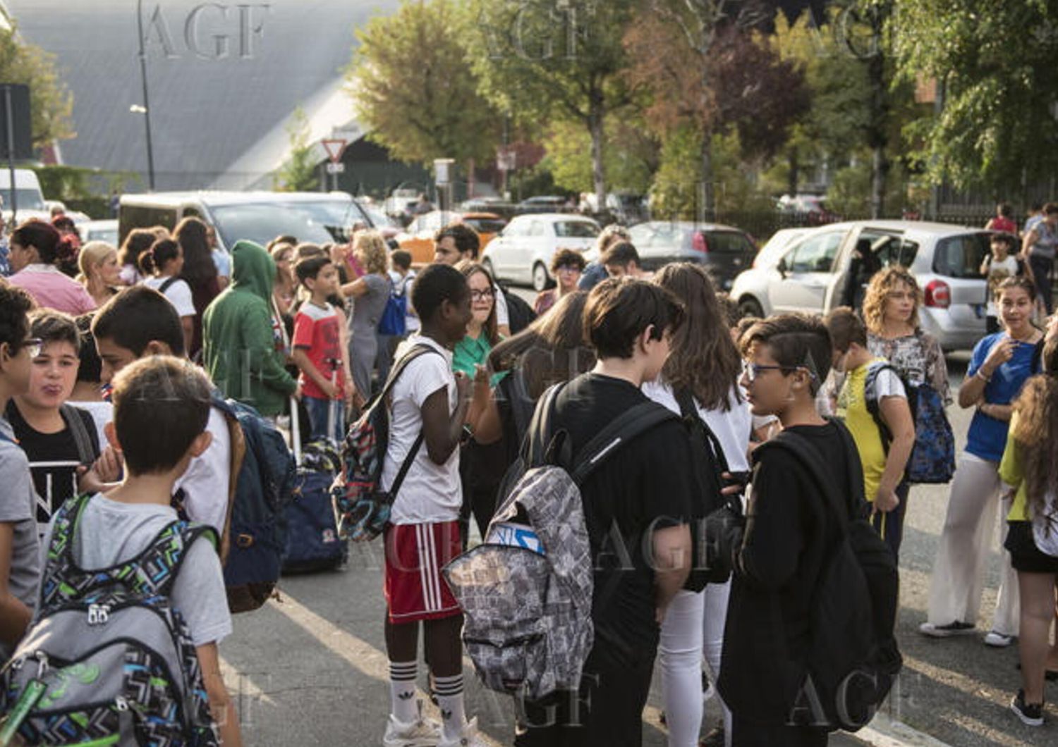 Studenti delle scuole medie