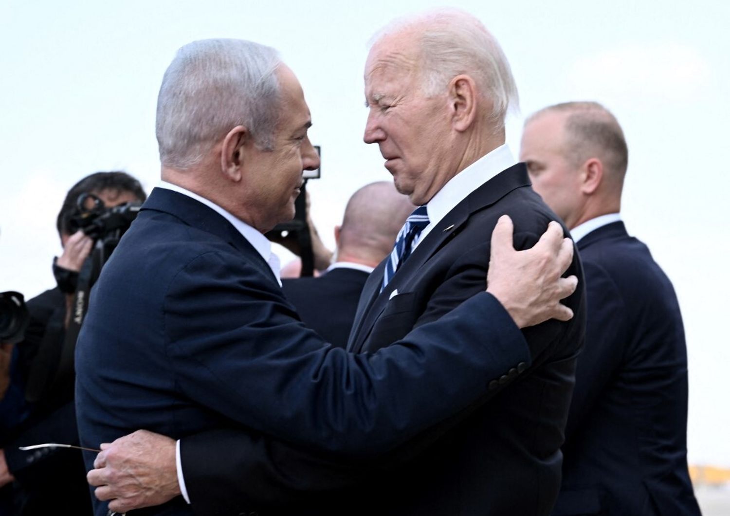 Benjamin Netanyahu  e Joe Biden