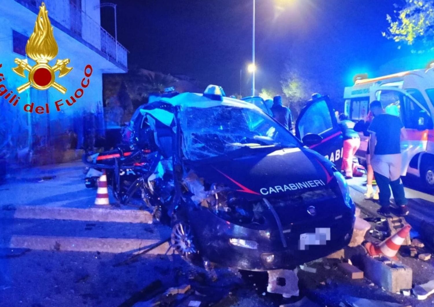 Incidente stradale nel Salernitano, morti due carabinieri