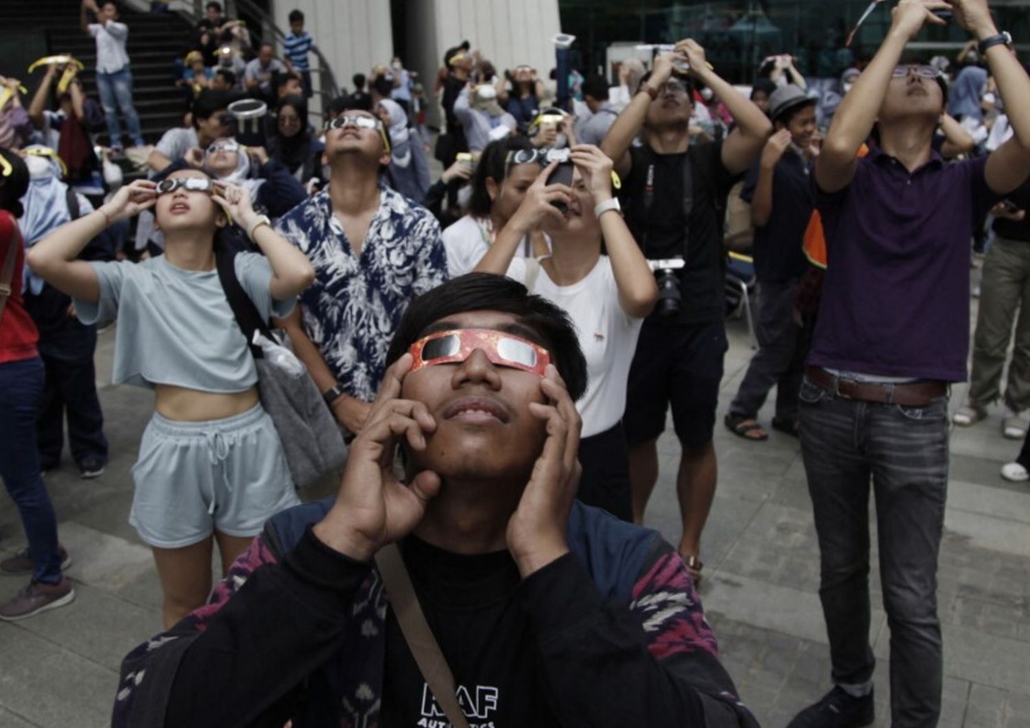 Eclissi solare a Giacarta, Indonesia 2023