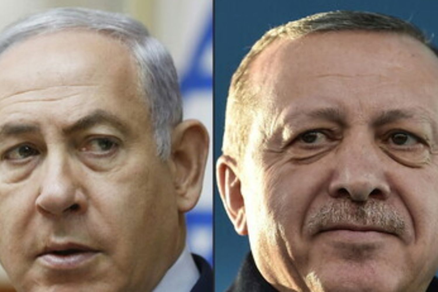 Il premier israeliano Netanyahu e il presidente turco Erdogan
