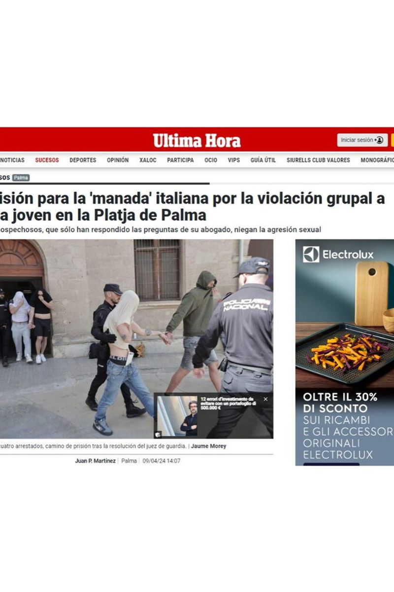 maioca 4 italiani arrestati per stupro gruppo