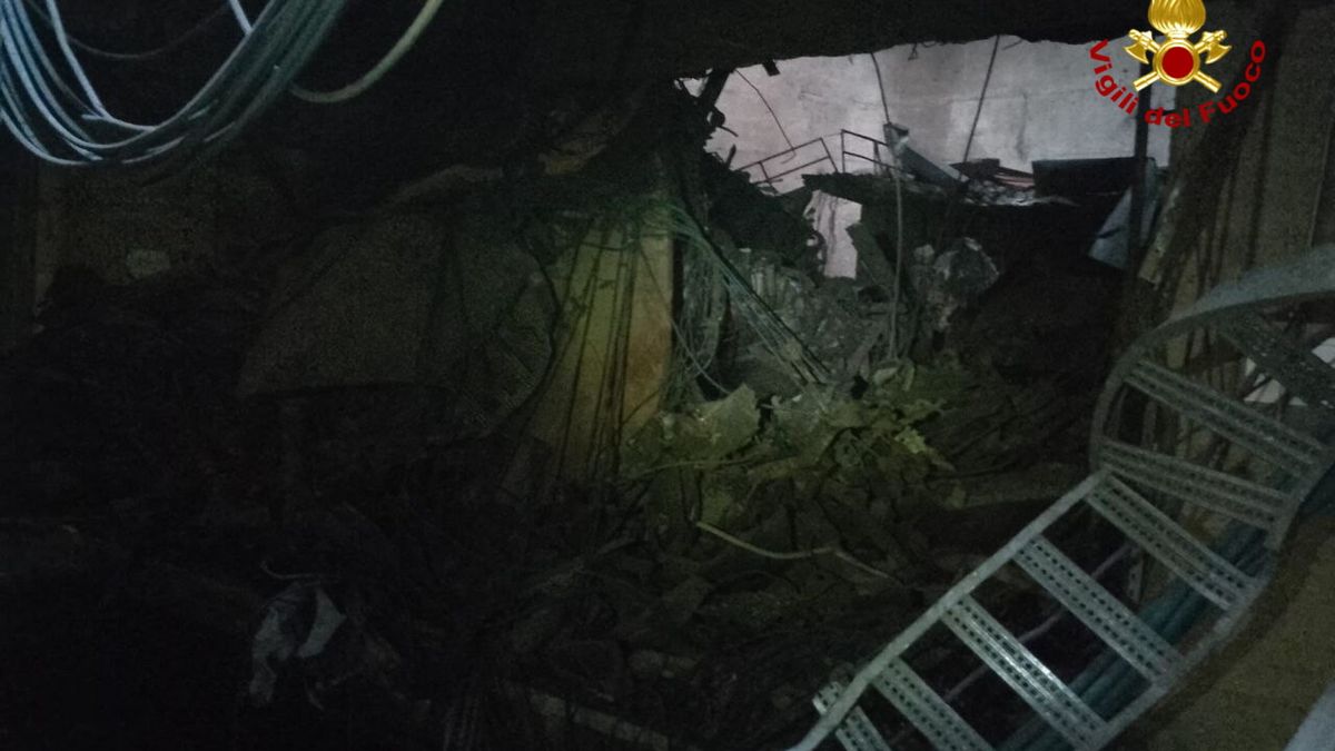 Esplosione nella centrale idroelettrica, le operazioni di soccorso dei Vigili del Fuoco