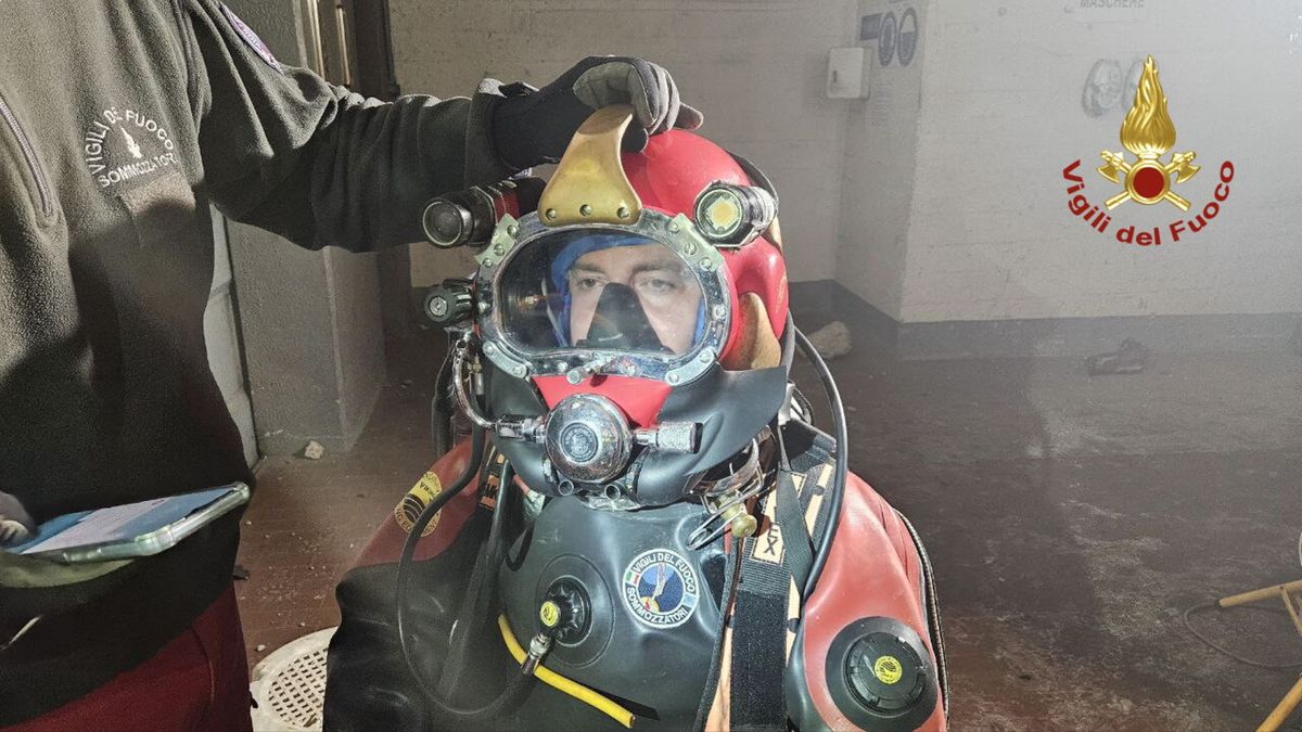 Esplosione nella centrale idroelettrica, le operazioni di soccorso dei Vigili del Fuoco