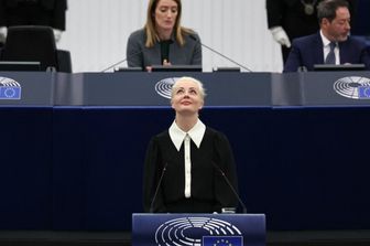 Yulia Navalnaya a Strasburgo