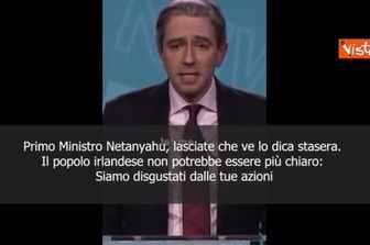 Il Primo Ministro irlandese Harris a Netanyahu: Tue azioni ci disgustano