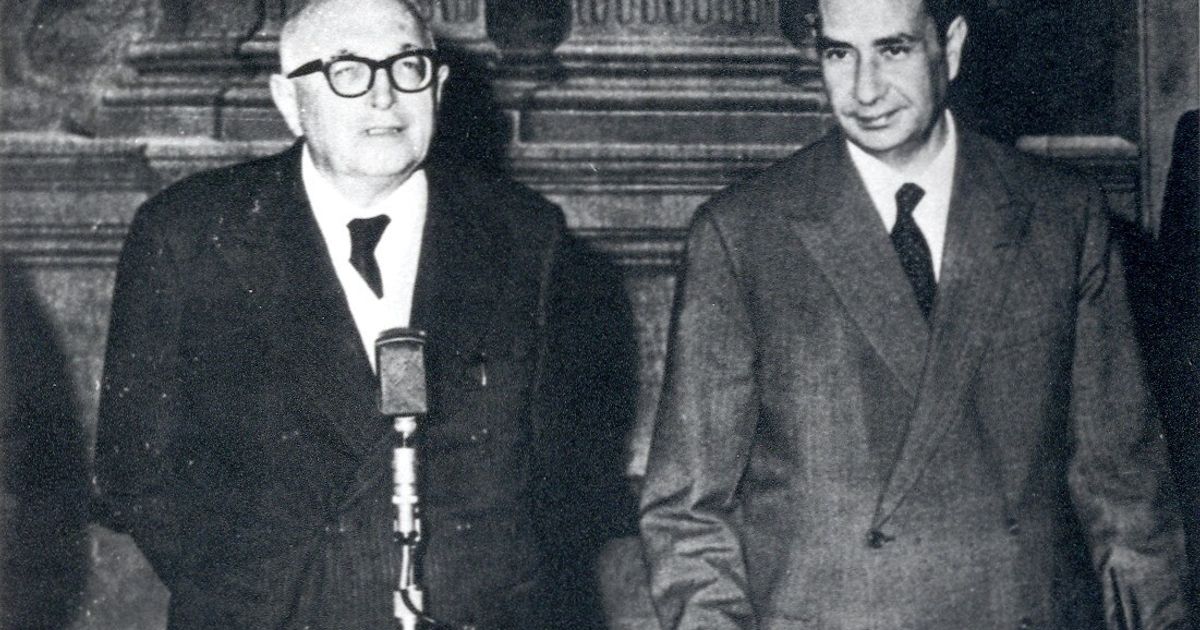 Il carteggio inedito tra Aldo Moro e Pietro Nenni in un libro
