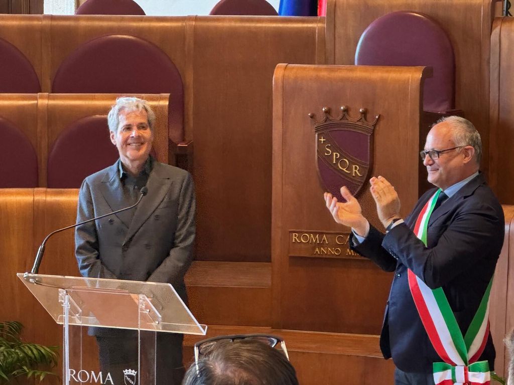 Claudio Baglioni e Roberto Gualtieri