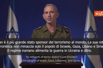 Esercito di Israele: Iran subirà conseguenze se aggraverà la situazione
