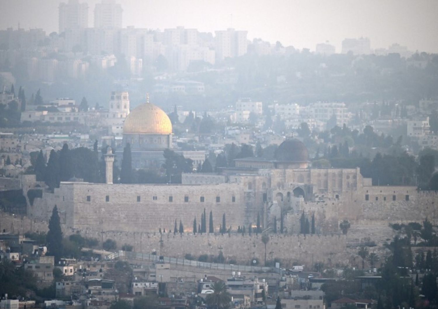 Gerusalemme dopo l'attacco dell'Iran del 14 aprile 2024