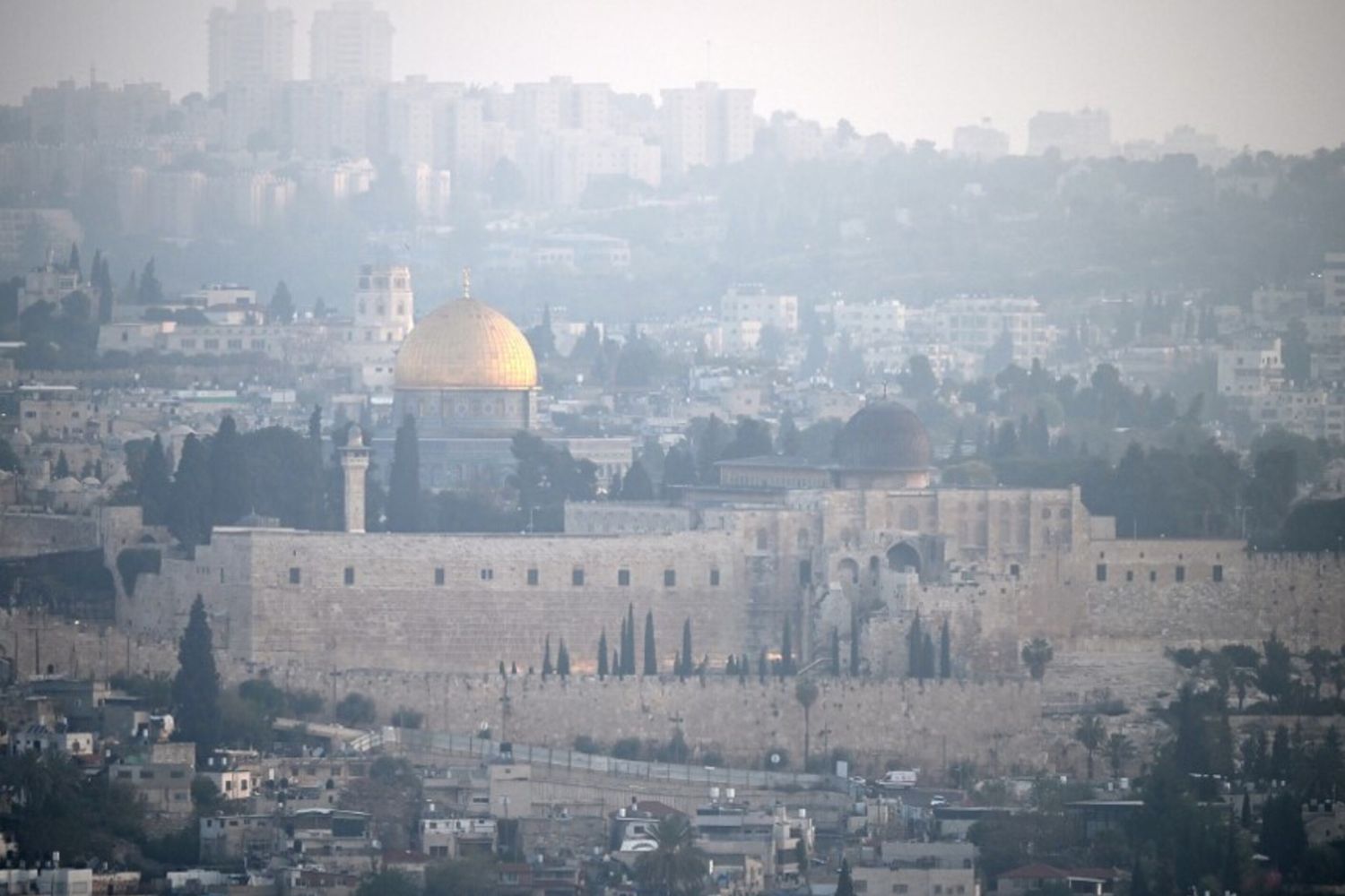 Gerusalemme dopo l'attacco dell'Iran del 14 aprile 2024