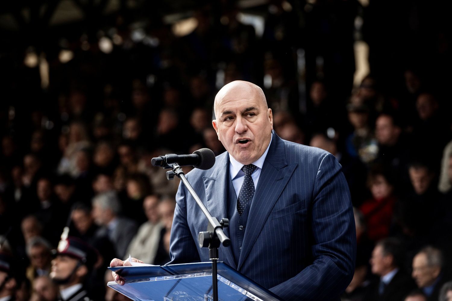 Il ministro della Difesa Guido Crosetto