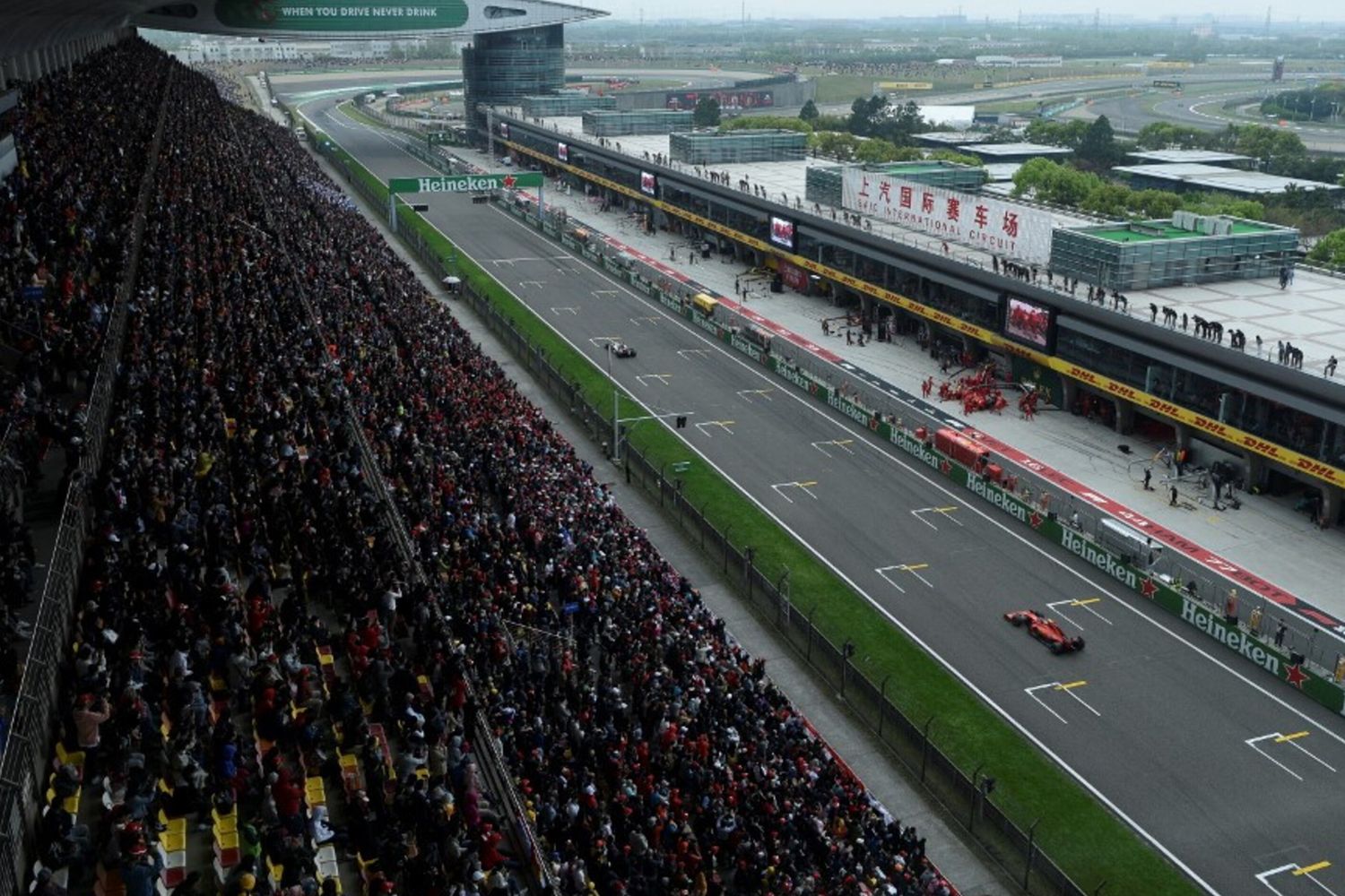 Il circuito di Shanghai nel 2019