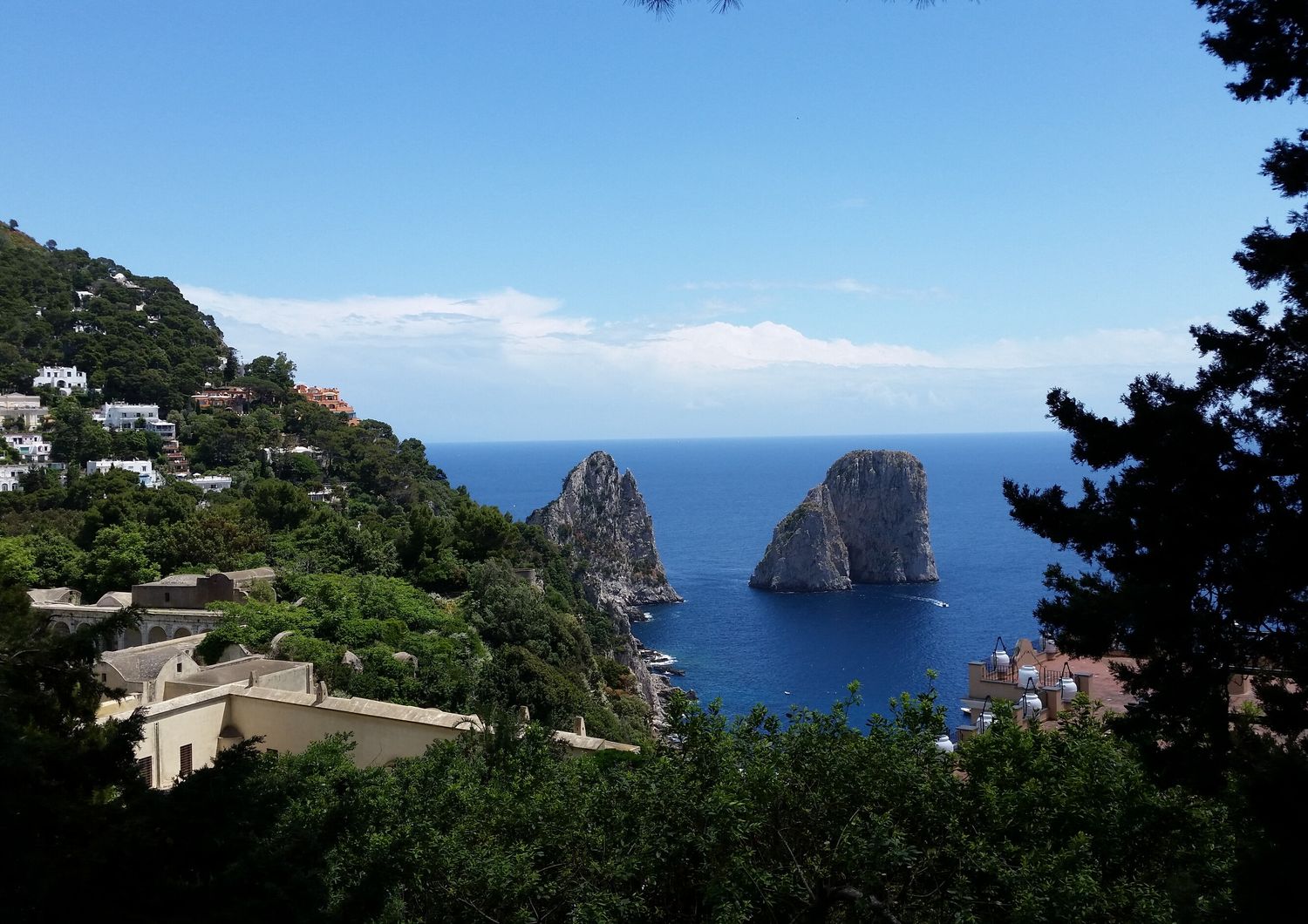 Veduta di Capri