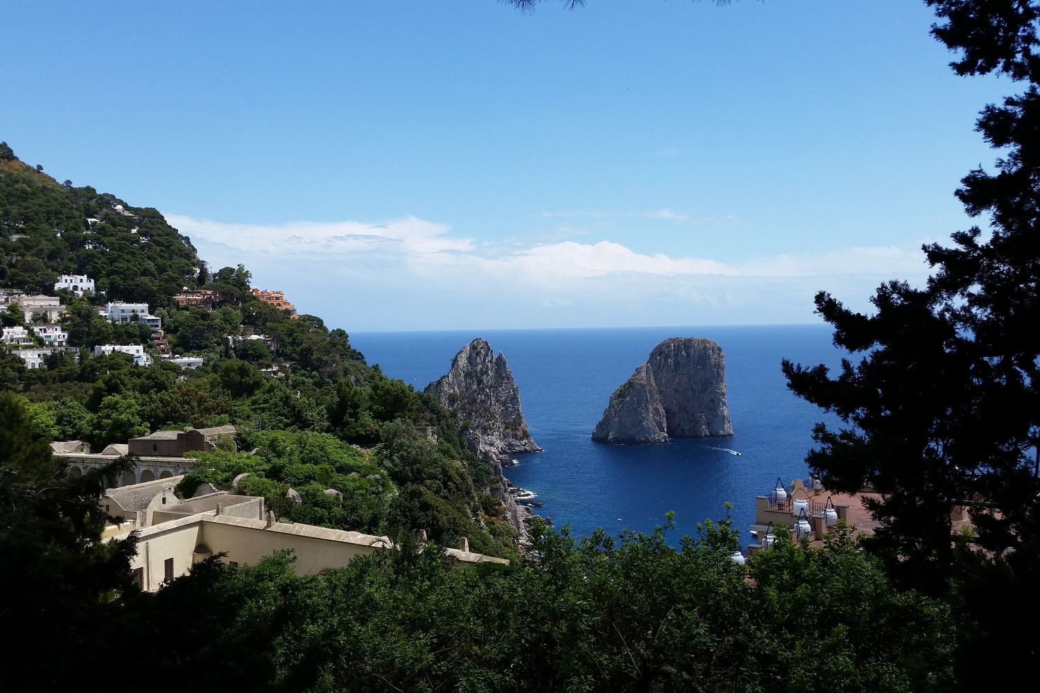 Veduta di Capri