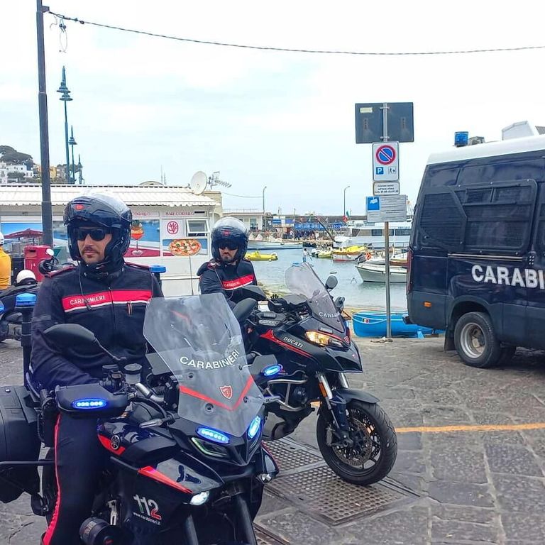 Presidio dei carabinieri a Capri