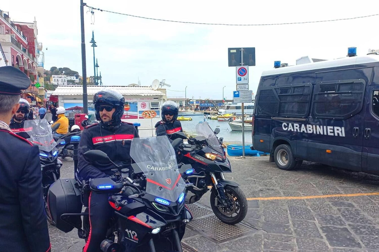 Presidio dei carabinieri a Capri