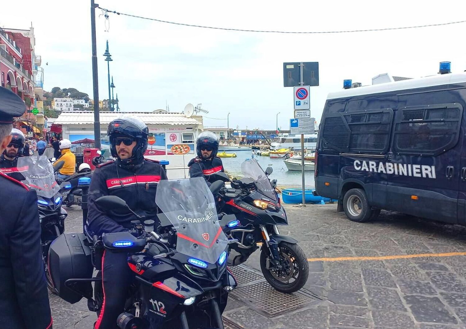 Presidio dei carabinieri a Capri