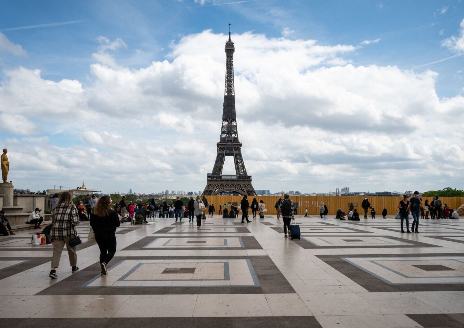 La Tour Eiffel vista dal Trocadero