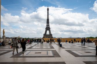 La Tour Eiffel vista dal Trocadero