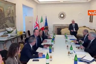 G7 Esteri, Tajani incontra David Cameron