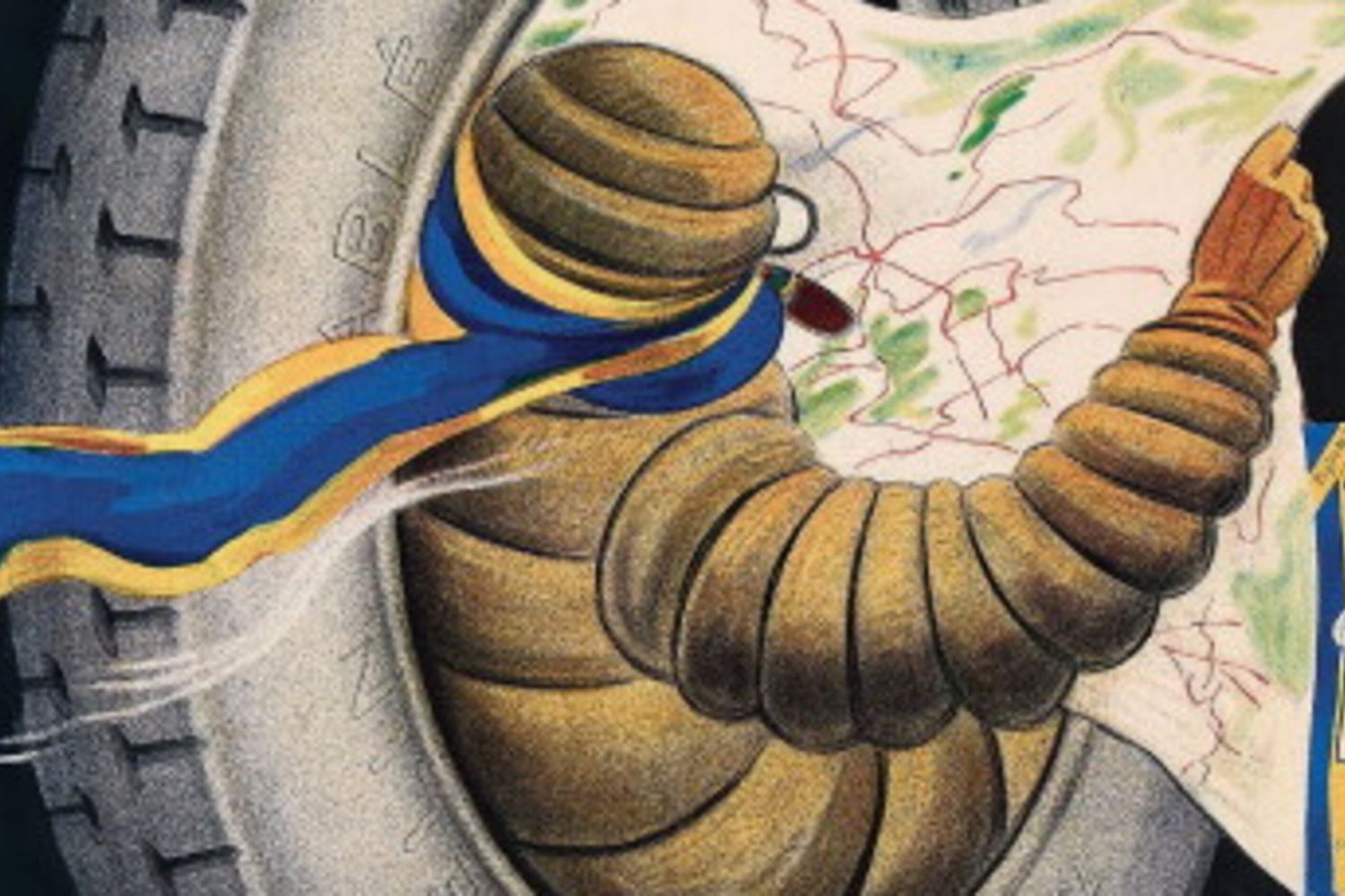 'Cable' Confort Michelin' di Marchello Dudovich