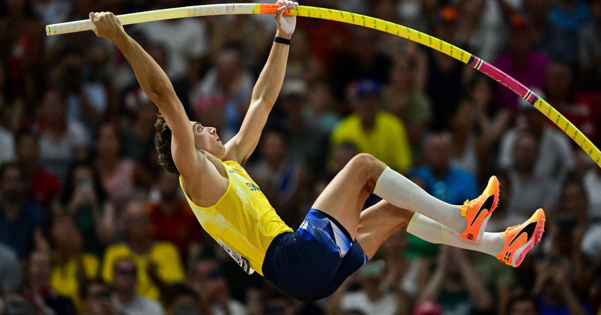 Au saut à la perche, Armand Duplantis porte le record du monde à 6,24 mètres