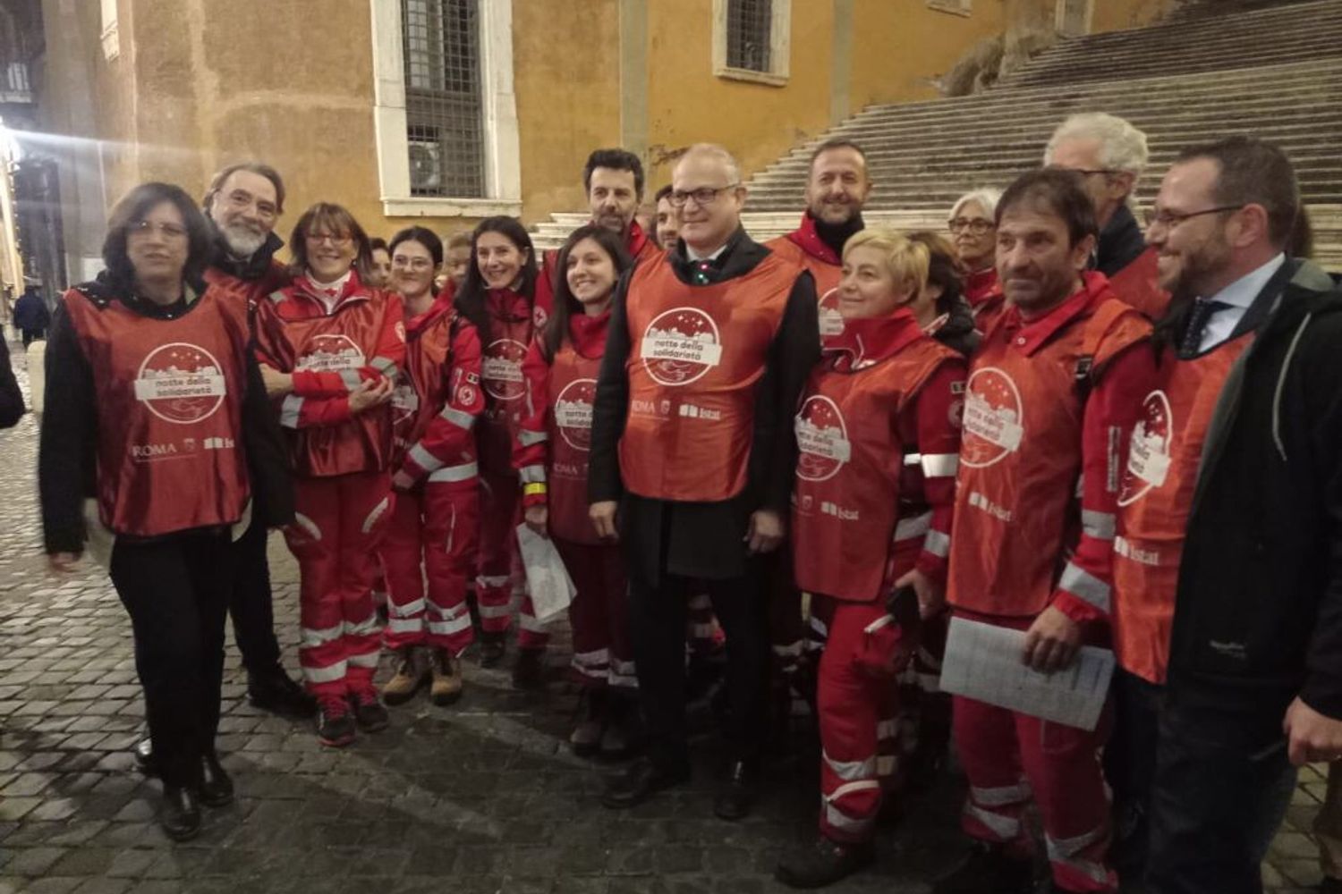 Il sindaco Gualtieri partecipa alla Notte della solidarietà