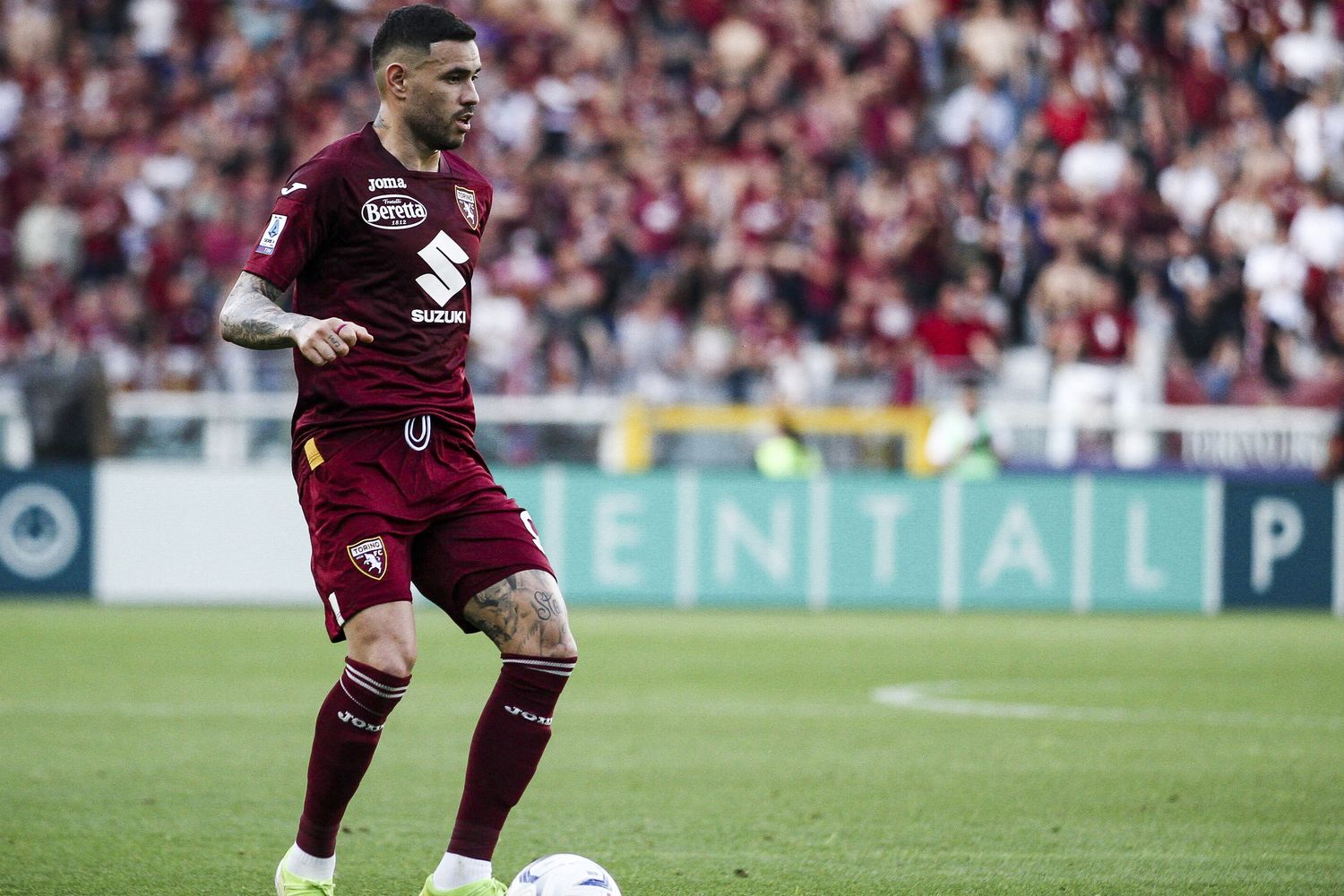 L'attaccante Sanabria, entrato al 67esimo della ripresa