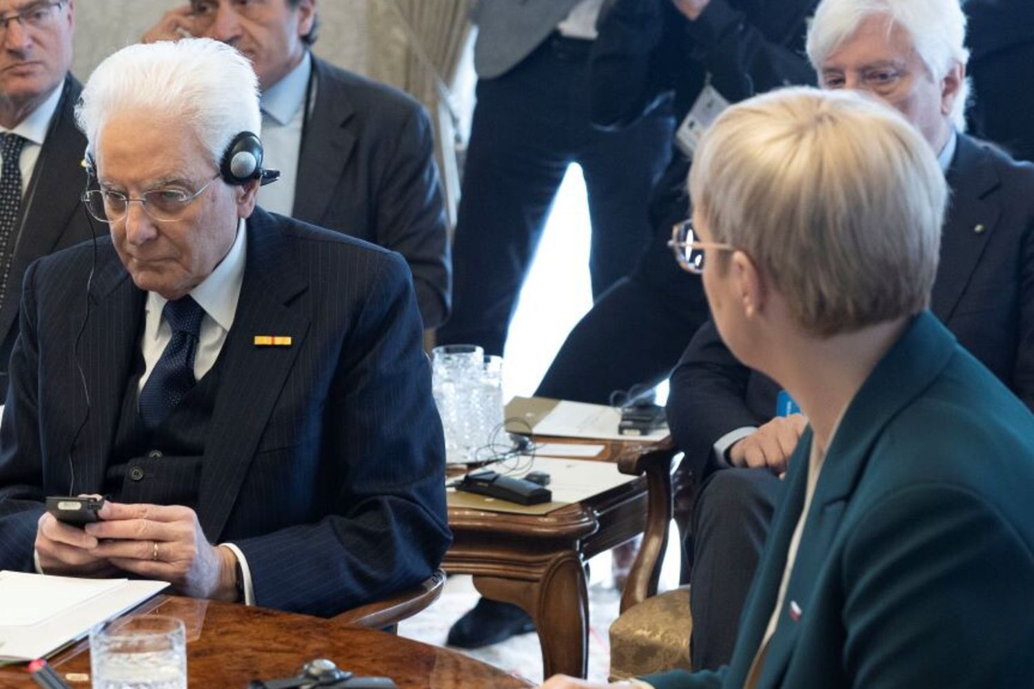 Sergio Mattarella a Lubiana