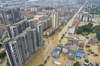 Alluvione a Qingyuan, Cina