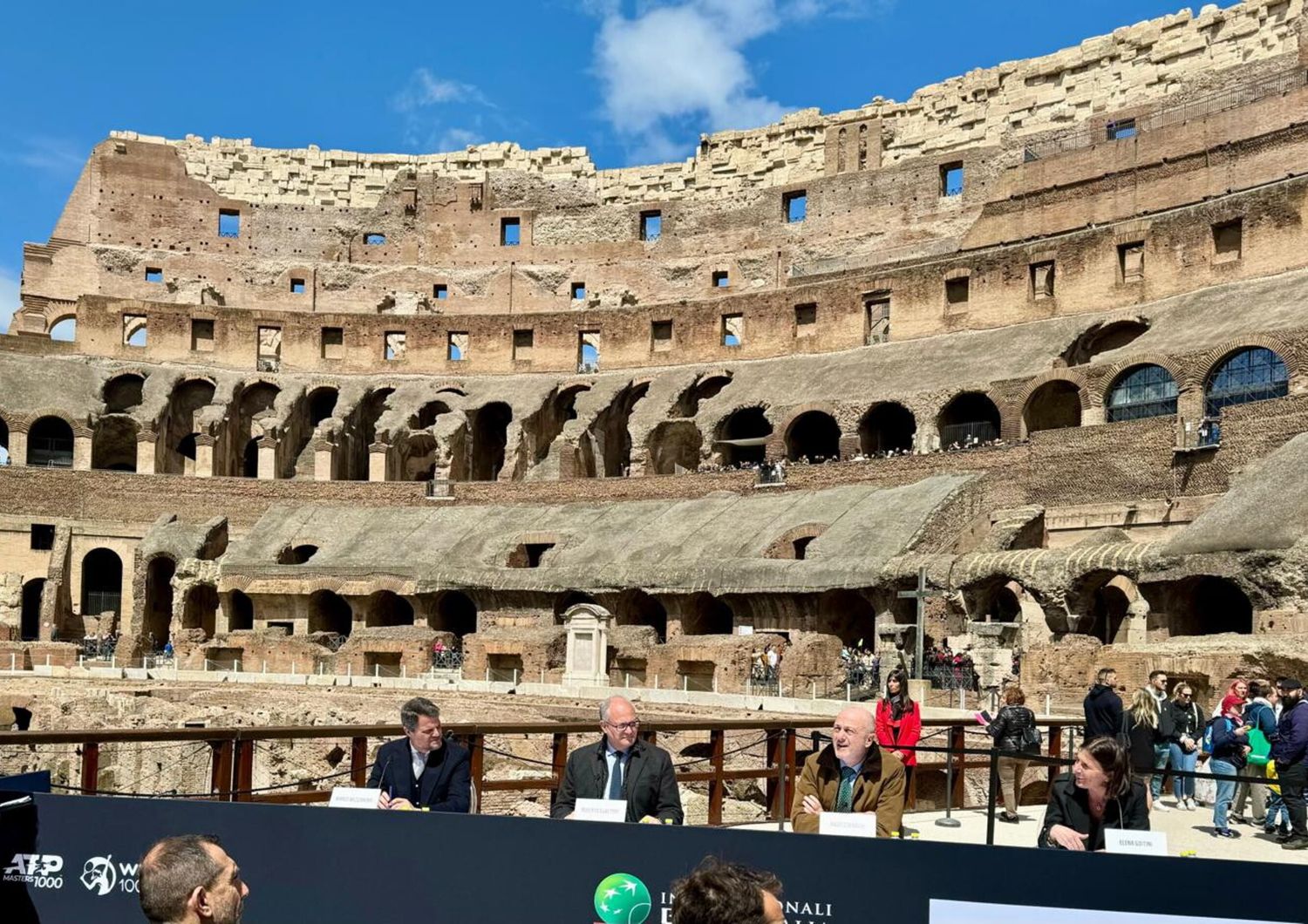 internazionali tennis a roma binaghi presenta edizione 2024