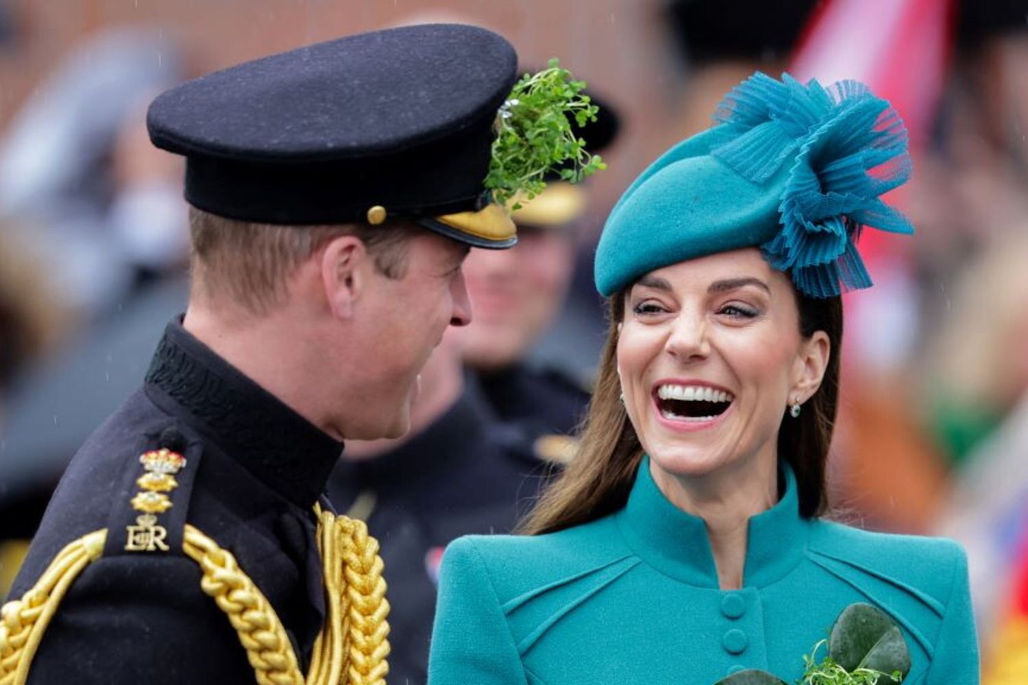 Il principe William, principe di Galles e Catherine, principessa del Galles