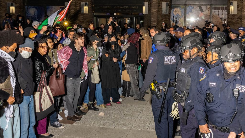 Proteste contro Israele negli atenei, centinaia di fermi in Usa