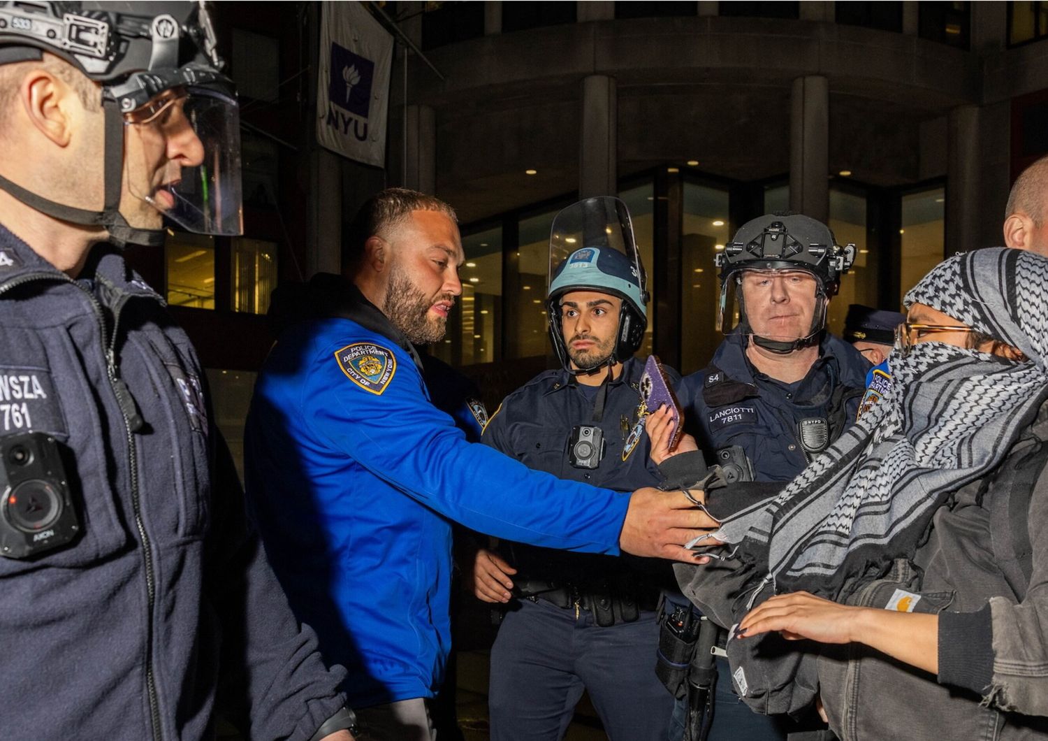 proteste contro israele universita usa arresti