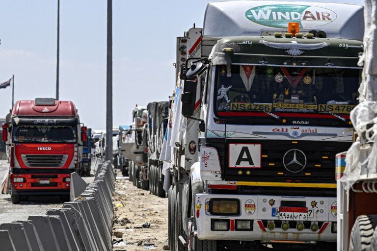 310 camion di aiuti entrano a Gaza. Unrwa &quot;numero pi&ugrave; alto dall&#39;inizio della guerra&quot;