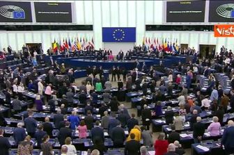 20esimo anniversario allargamento Ue, l'esibizione de "L'inno alla gioia" al Parlamento europeo