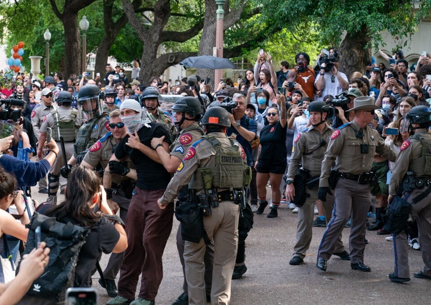 Protesta pro-Palestina degli studenti Usa