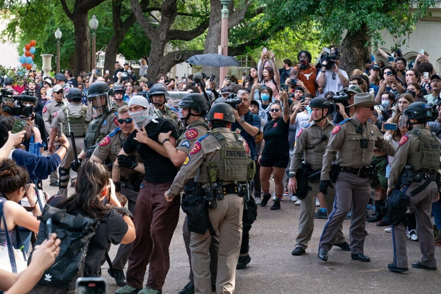 Protesta pro-Palestina degli studenti Usa