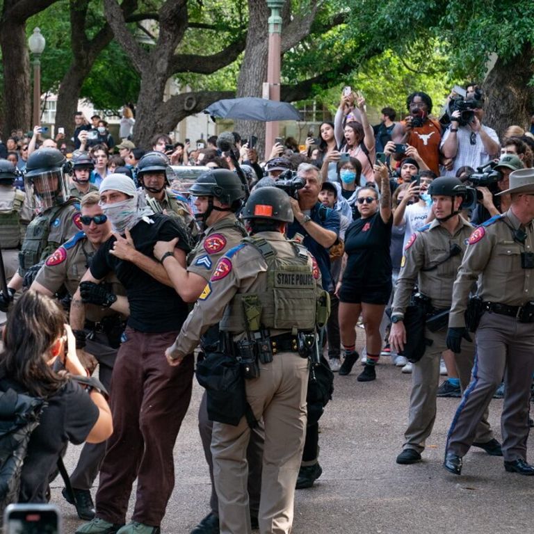 Protesta pro-Palestina degli studenti Usa