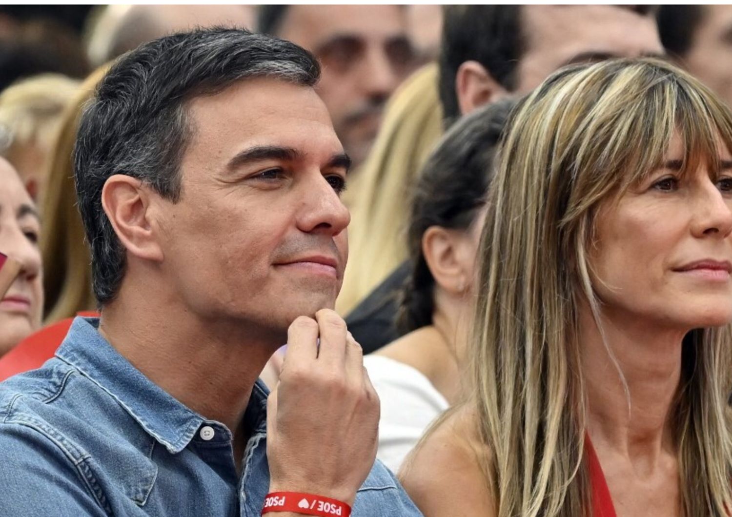 Pedro Sanchez e la moglie Begona Gomez