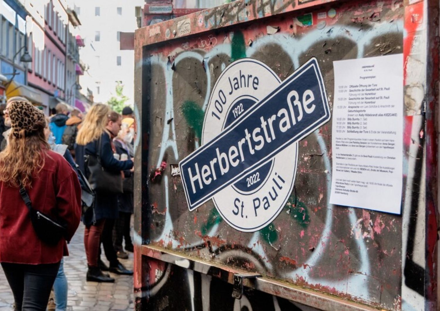 i cancelli a Herbertstraße