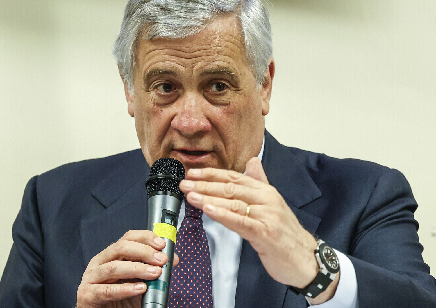 Il ministro degli Esteri Antonio Tajani