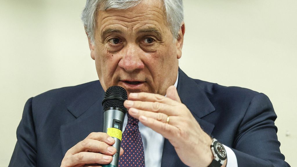 Il ministro degli Esteri Antonio Tajani