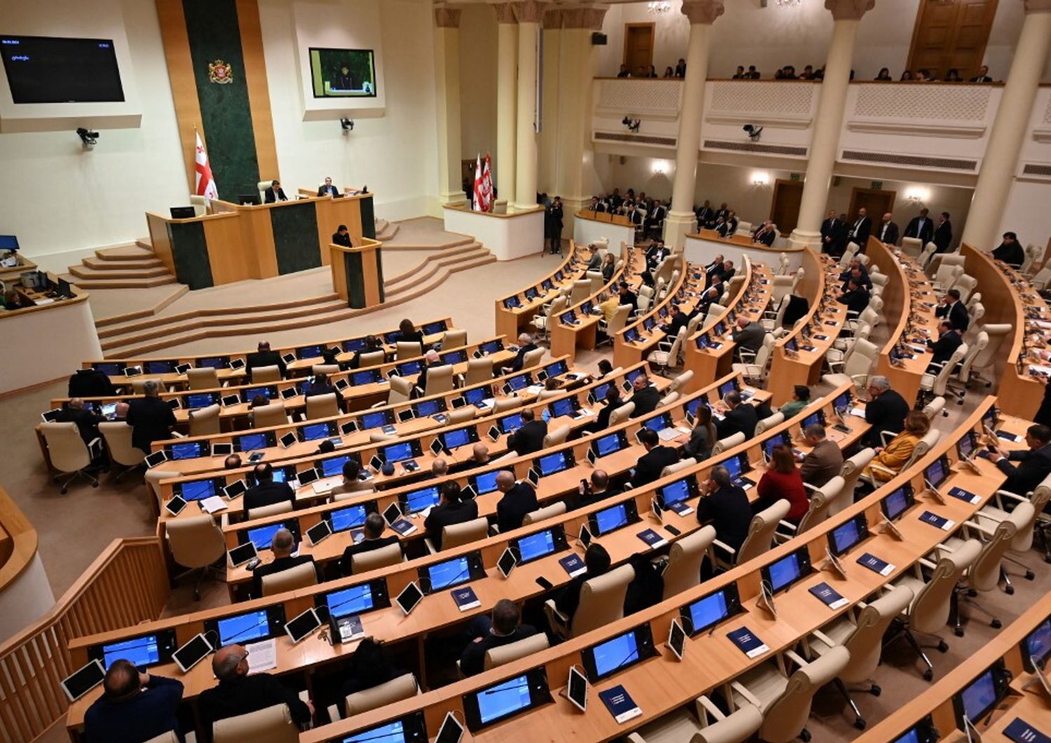 Il parlamento georgiano