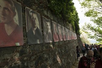 I giocatori del Grande Torino ricordati a Superga